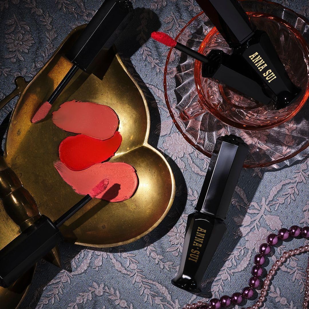 ANNA SUI Ever Lasting Rouge Lipstick - Matte Finish, Vibrant Color, Long-Lasting Wear | 0.24 oz