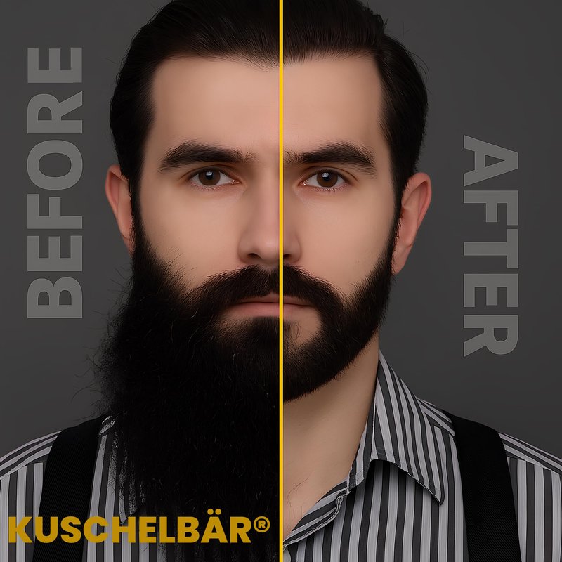 KUSCHELBAR - Beard Oil for Men | Beard Oil for Beard Growth | Provides Hydration, Softness, and Shine | Deep Moisture, Nourishment & Frizz Control | Leave-In, Non-Greasy, Lightweight l 3,38 fl.oz