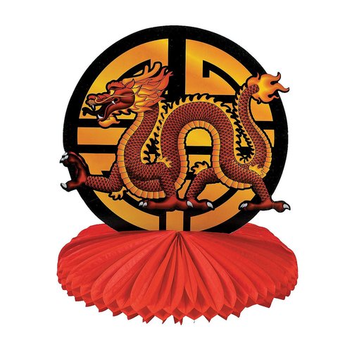 Fun Express 2024 Chinese New Year Dragon Centerpiece - Party Decor
