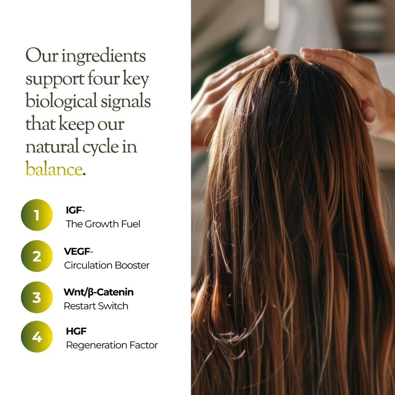 regener8 Hair & Scalp Oil for Women – Essential & Carrier Oil Blend for Hormone-Related Thinning & Loss – Natural Support for Postpartum, Menopause & Chronic Stress