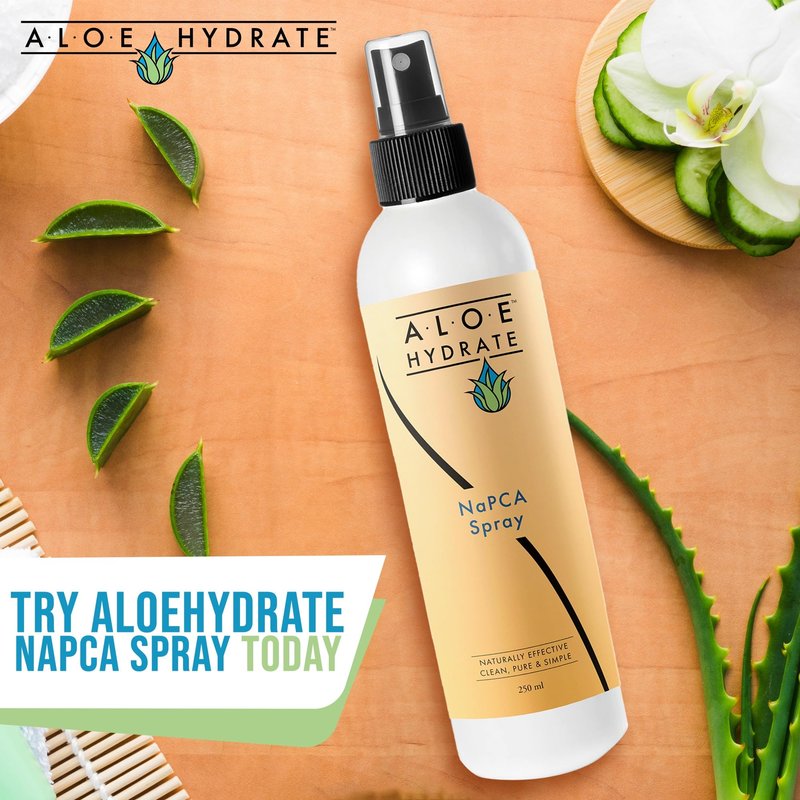 NaPCA Moisturizer Facial Mist & Body Spray. Sodium PCA & Aloe vera Mist Hydrating Face Spray – Lightweight Feel - Refresh, Sooth, Restore Skin Barrier for Dry, Sensitive, Acne Prone Skin(250ml)