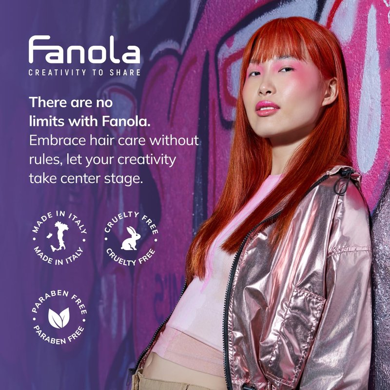 Fanola No Yellow Shampoo - Purple Shampoo Bundle for Blonde Hair Care | 2 x 350ml