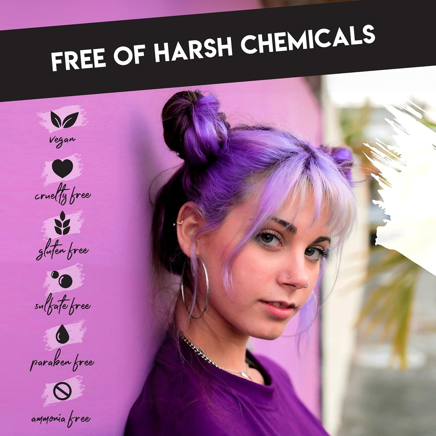 Vibrant Red Semi-Permanent Hair Color - Long-Lasting, Ammonia-Free & Vegan | 8 fl oz (Pack of 2)