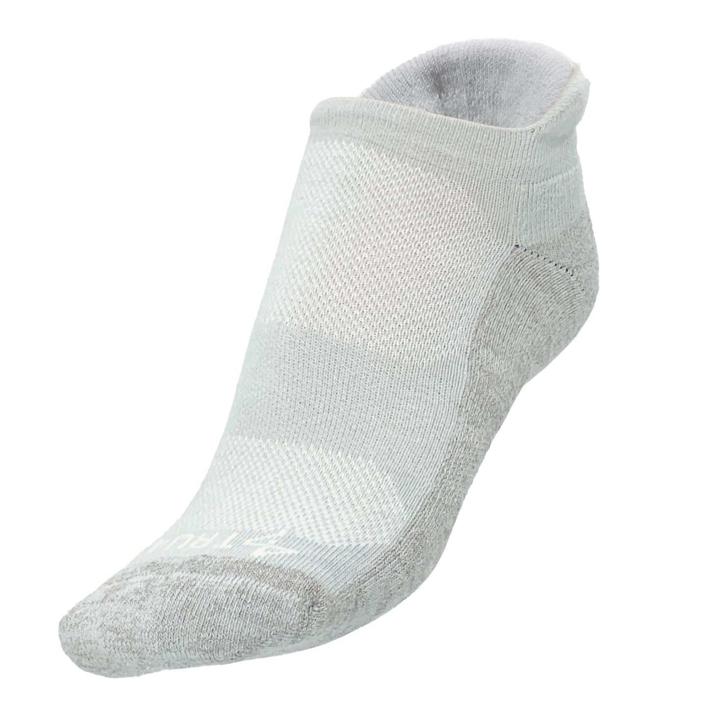 TRU47 Grounding & Earthing Products | Low Cut Silver Infused Cotton Socks | Breathable, Made With 99.99% Pure Silver (Large)