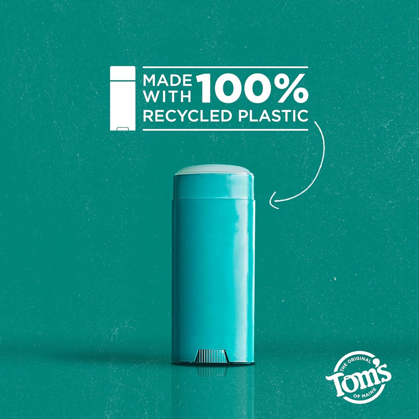 Tom’s of Maine Clean Coast Aluminum Free Natural Deodorant For Women & Men | Goes on Clear | Odor & Wetness Protection | Naturally Derived and Moisture-Locking Ingredients | 3.25 oz