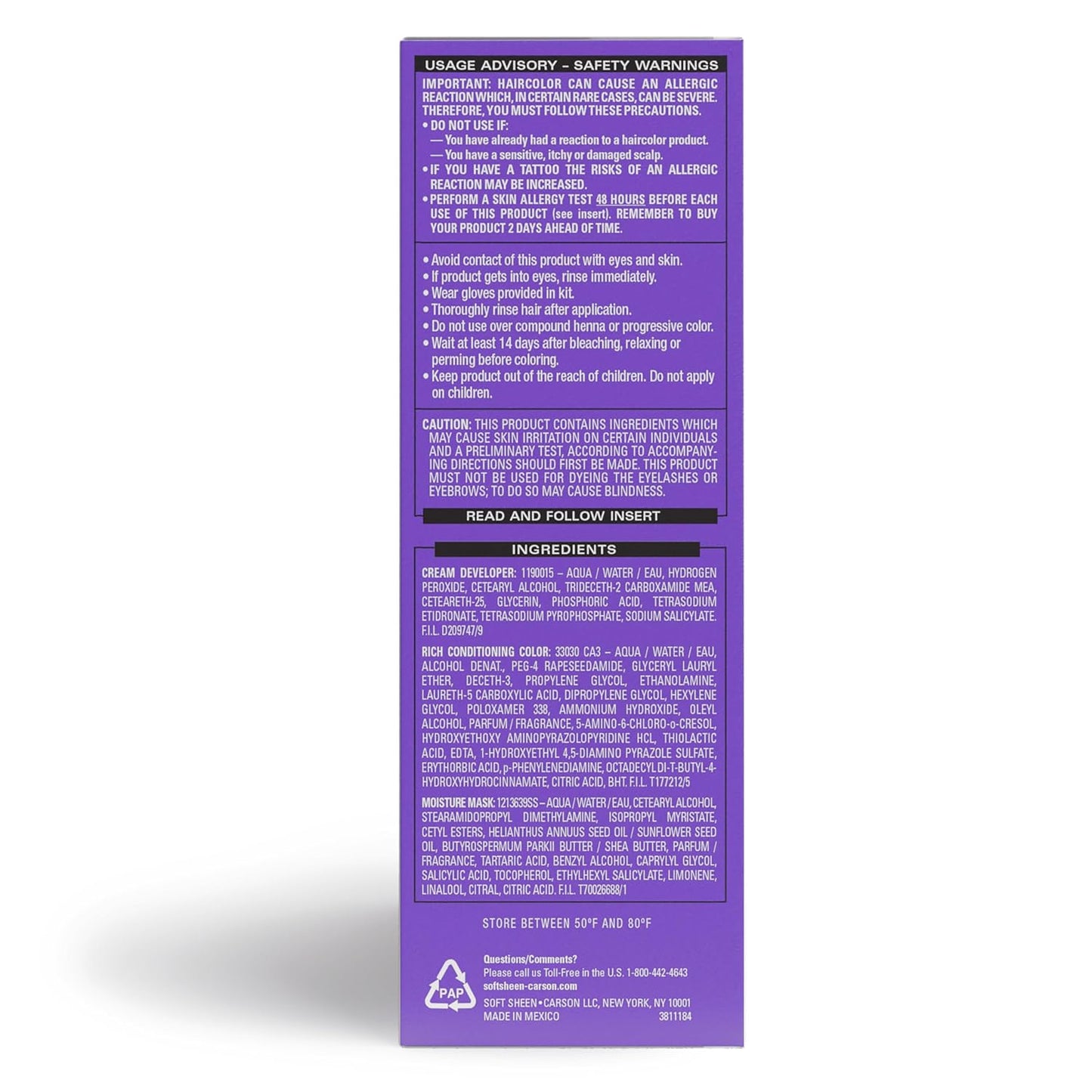 SoftSheen-Carson Interbeauty Dark and Lovely® Uplift Bleaching Kit with Powder, Developer, and Toner for Blonde Hair