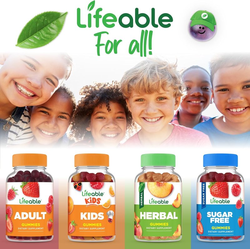 Kids Biotin Gummies - 5,000mcg Vegan Hair Supplement | Great Tasting Natural Flavor | 90 Count