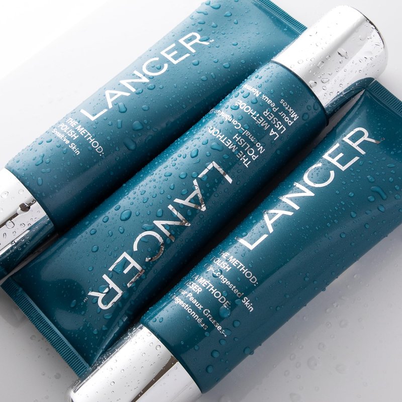 Lancer Skincare | The Method: Polish Facial Exfoliator | Face Scrub with Natural Mineral | Exfoliating Face Scrub for Sensitive Dehydrated Skin | Daily Skin Polish | Dermatologist Developed | 4.2fl oz