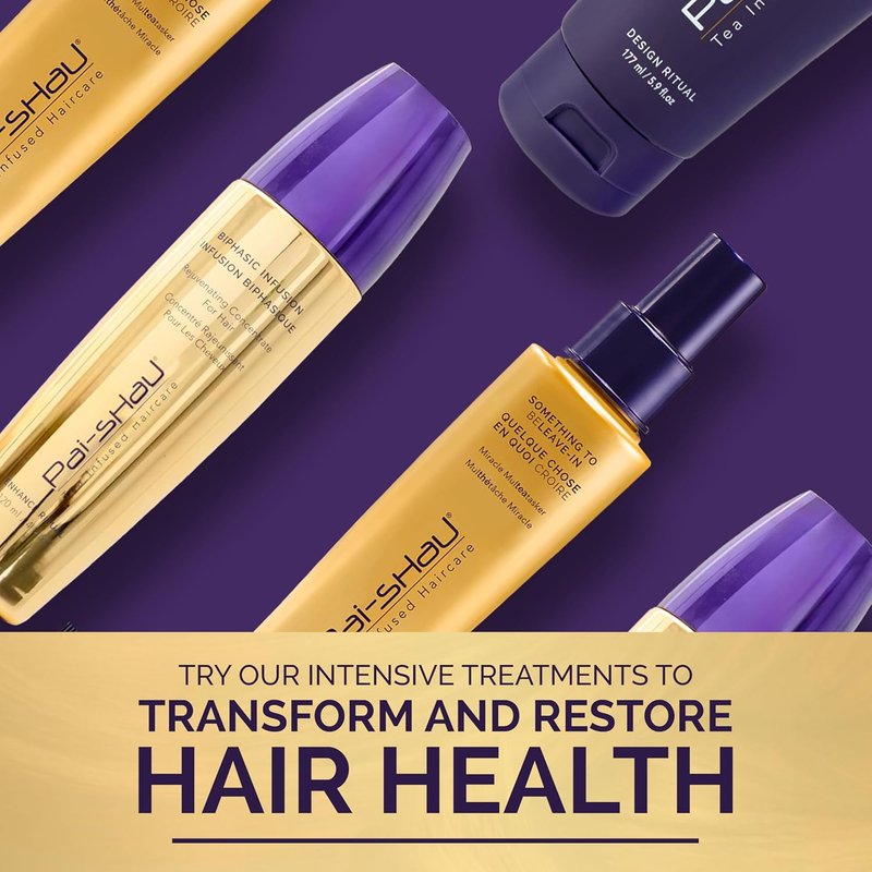 Pai-Shau Leave-In Conditioner Spray - Detangling, Heat Protection & Frizz Control | Hydrating Hair Treatment (6 Fl Oz)