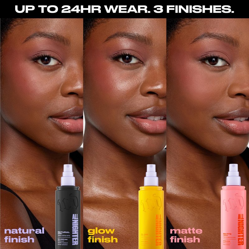 Urban Decay All Nighter Waterproof Makeup Setting Spray - Natural Finish, Up to 24HR Wear, Ultra-Fine Facial Mist, Hydrating Foundation Face Primer, Smudge-Proof, Transfer-Resistant - 4 fl oz