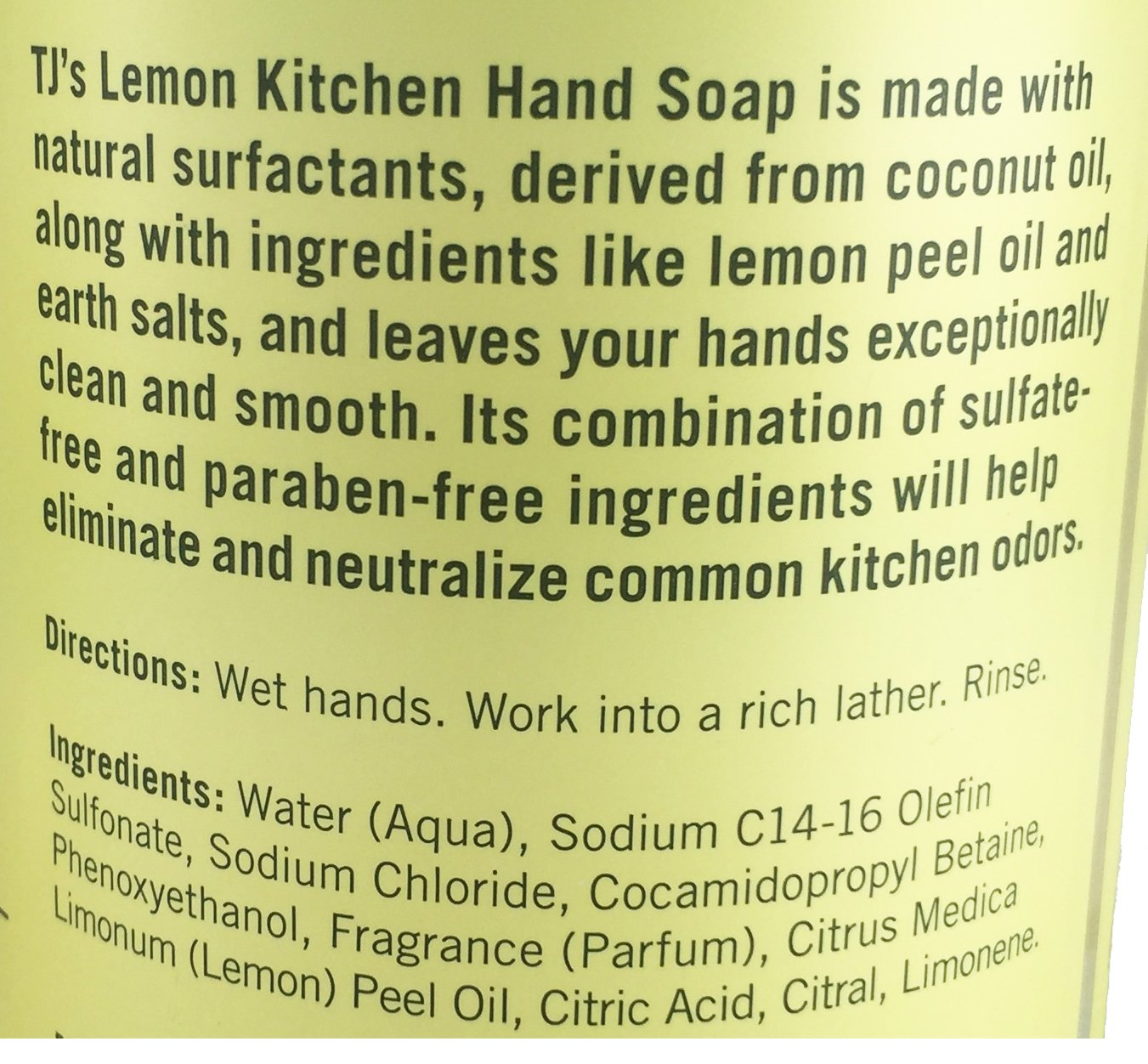 Trader Joe's Lemon Hand Soap - 2 Pack