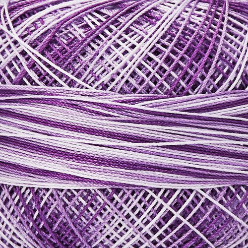 Handy Hands Lizbeth Size 80 HH80162 Cotton Thread, Purple Iris Fusion