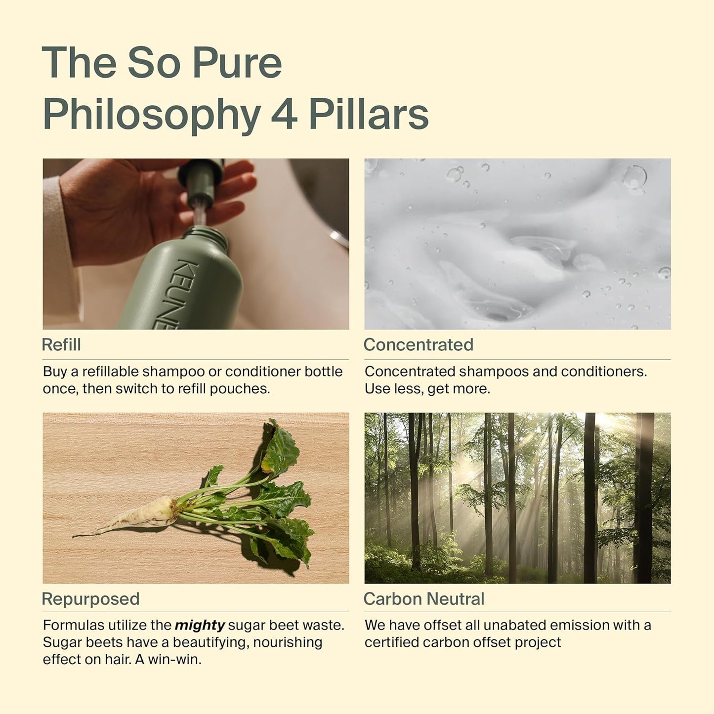 So Pure Restore Shampoo - Nourishing Hair Care Formula | 400ml Refill