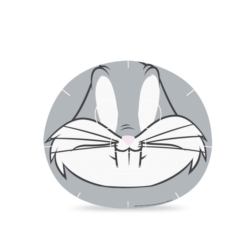 MAD BEAUTY, Warner Bugs Bunny Looney Tunes Headband, Keeps Hair Neatly Tucked Away Out of Face, Strawberry Face Mask, Revitalize Skin for a Glowing Look, Great Gift, Value Pack
