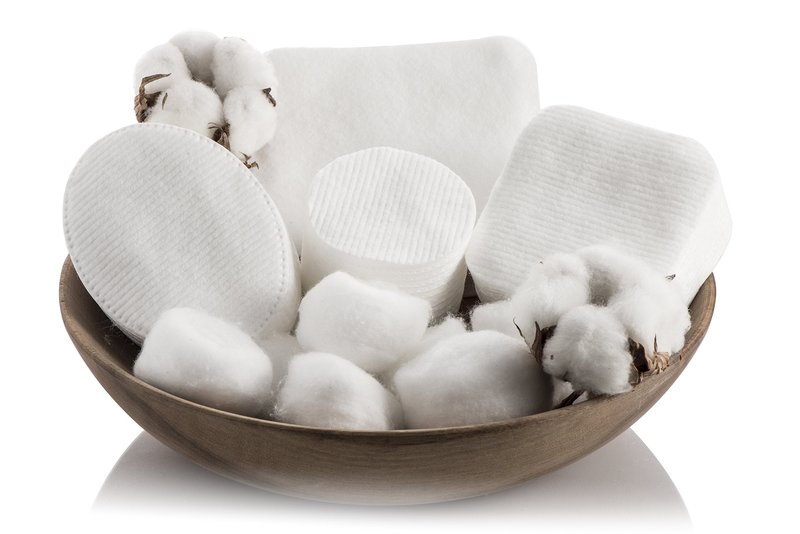 AnnaLisa large 100% Pure Combed Cotton Argan Oil Pads for Makeup/Nail Polish Removal |120-Piece Italian Ovals Facial Cleansing | 3 Packs of 40 Hypoallergenic & Absorbing Cotton Ovals