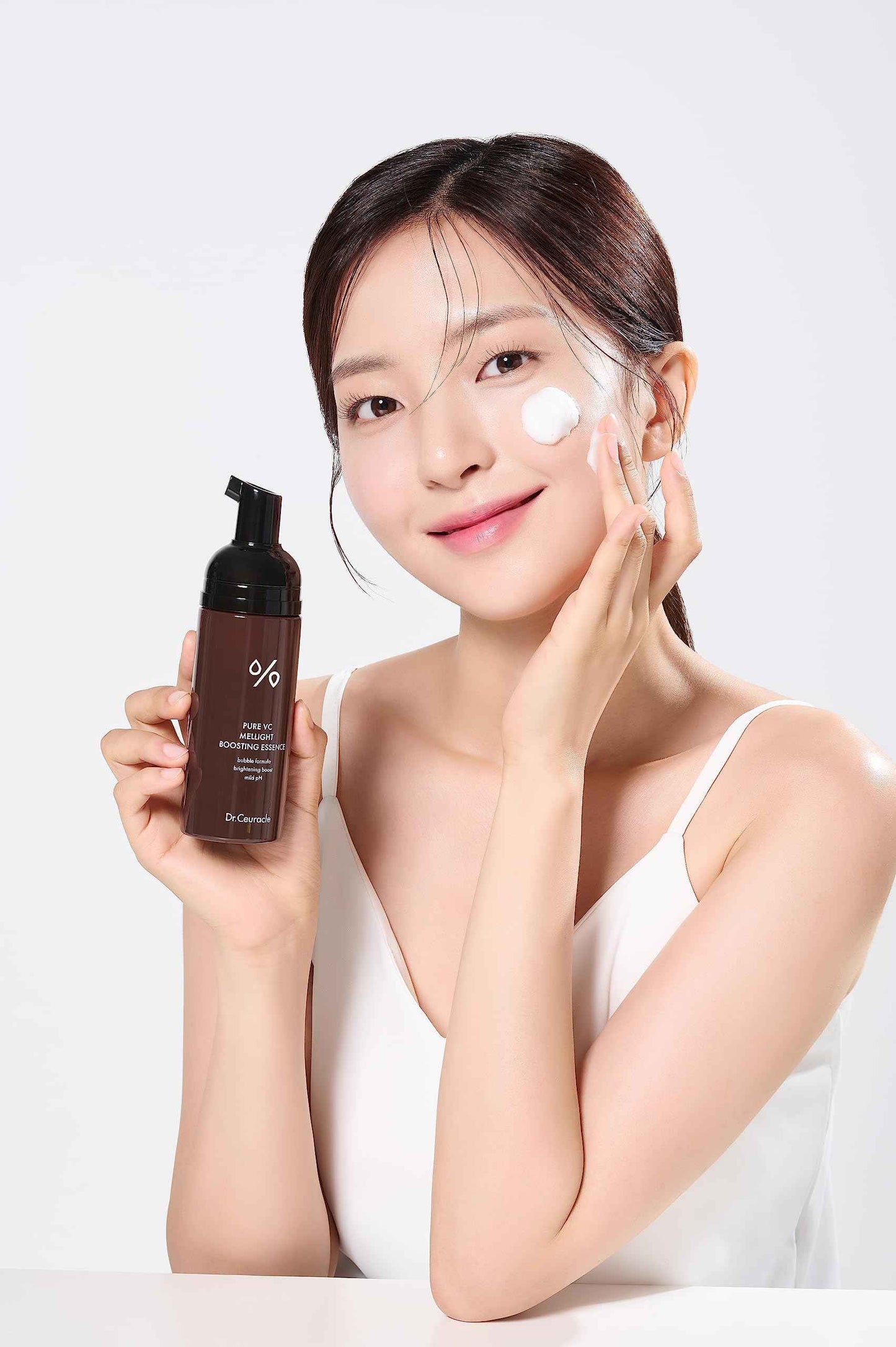 Dr.Ceuracle by leegeehaam Pure Vitamin C Mellight Boosting Essence (145ml / 4.90 fl. oz.) - Glow Skin Bubble Ampoule, 21.2% Vitamin C Complex, Improves Skin Tone, Refreshes and Energizes Tired Skin