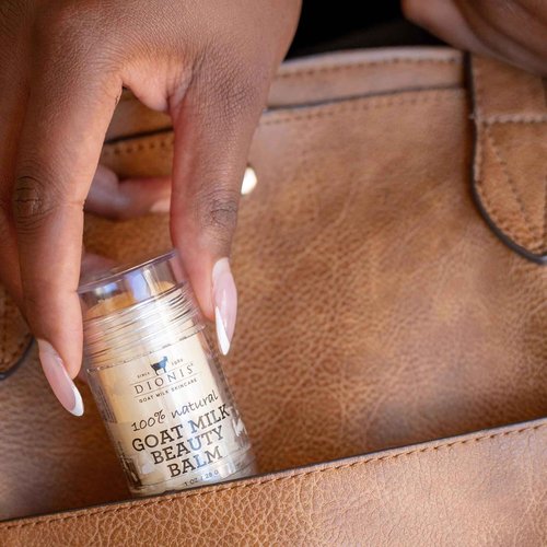 Dionis Goat Milk Skincare Multi-Purpose Hydrating Beauty Balm for Face, Lips, Eyes and Neck with Shea Beauty and Coconut Oil - Cruelty Free, Paraben Free, Non Greasy - 1oz Light Coconut Scent