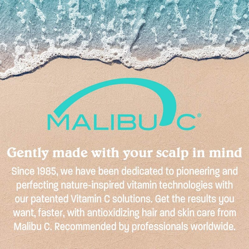 Malibu C Wefts & Extensions Wellness Hair Remedy (12 Packets) - Removes Build Up + Prevents Hair Breakage - Prepares Natural Hair for Hair Extension Application