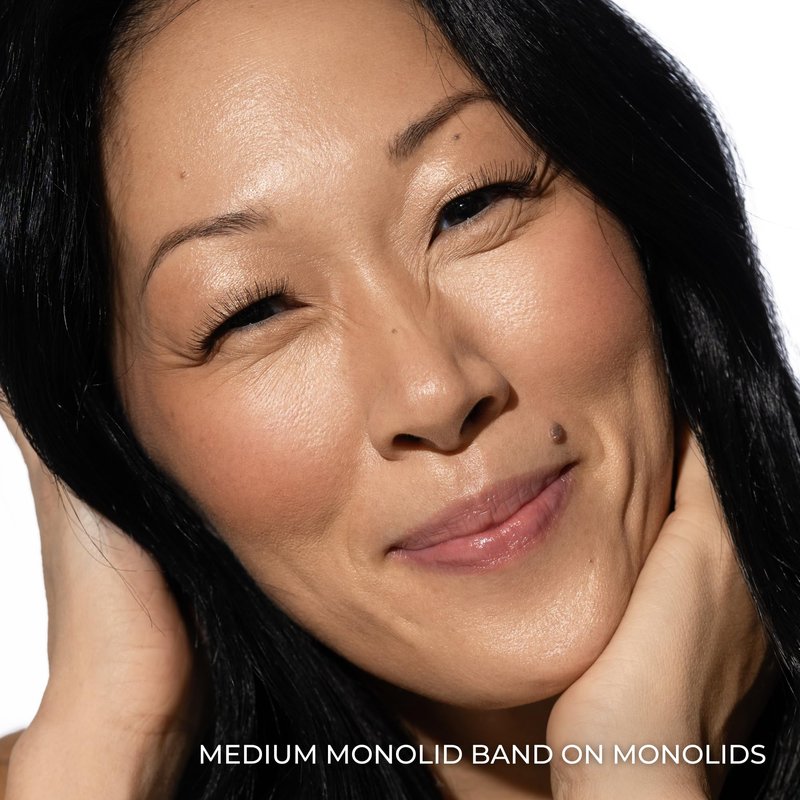 False Lashes for Monolids Sample 3 Pack - Natural Strip Lifting Eyelashes for Asian Eyes - Cute Manga Small Lash Styles - Hannah Cho Beauty