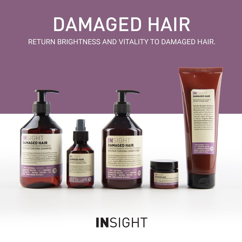 Insight Clean Beauty Moisturizing Shampoo with Organic Macadamia Oil, Hydrating & Vegan, 13.5 fl oz