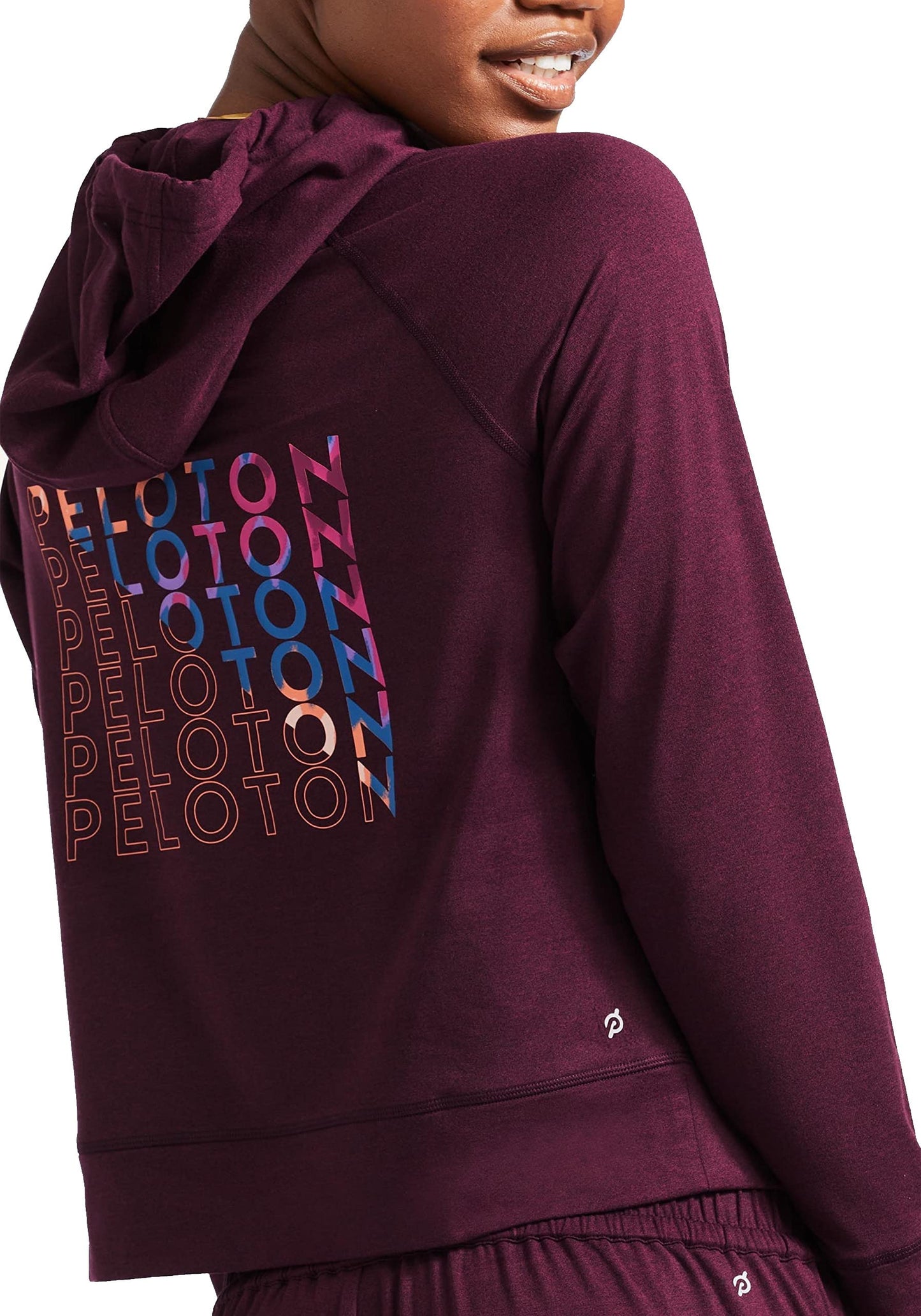 Peloton Women's Standard Dreamblend Relaxed Hoodie, Purple, X-Small