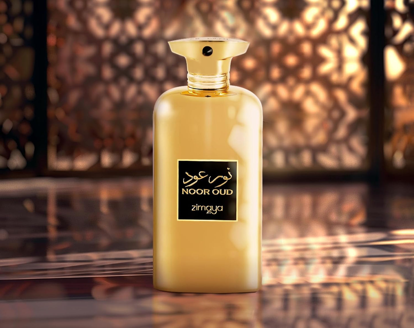 Noor Oud Unisex Eau De Parfum - Addictive Long-Lasting Saffron & Rose Fragrance | 3.4 Fl. Oz