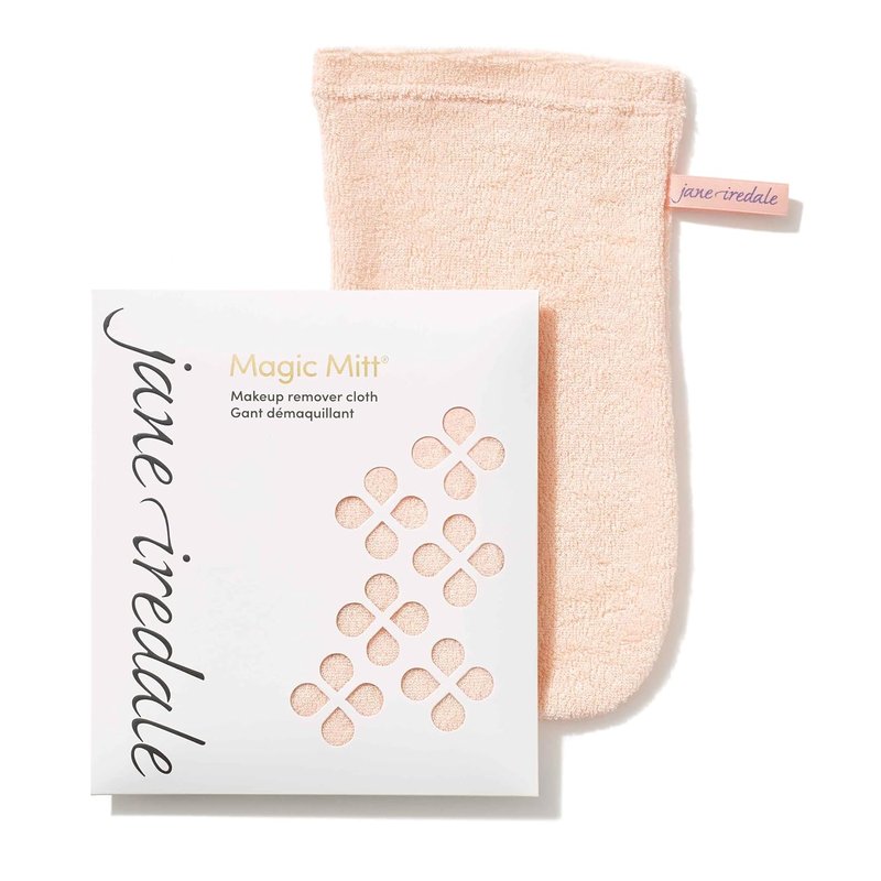 Jane Iredale Magic Mitt - Reusable Microfiber Makeup Remover Cloth | Gentle Cleansing with Just Water, 1 Mitt