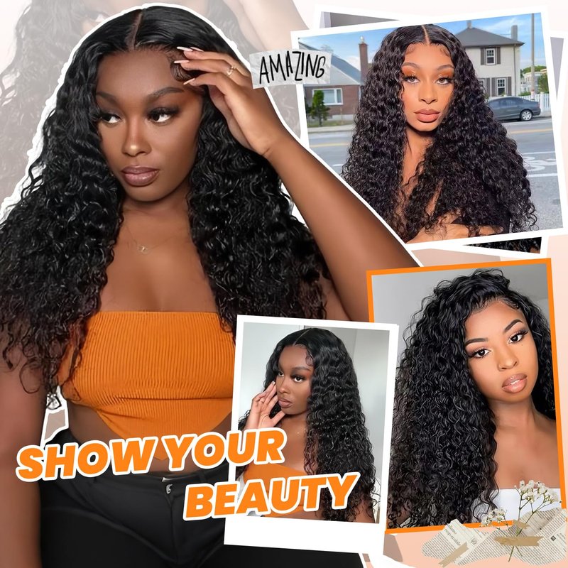 Ms Taj Burmese Curly Hair Bundles 16 18 20 Inch Water Wave with Spiral End Raw Burmese Curly Bundles for Women Protein Synthetic Hair Boast A Human Hair Like Touch for Quick Weave