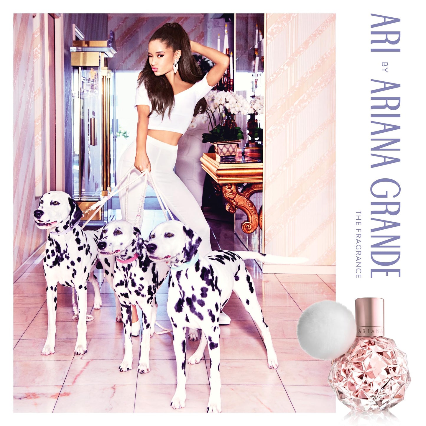 Ari by Ariana Grande Eau de Parfum – Long Lasting Fragrance with Pear, Raspberry, and Vanilla Orchid – Floral Gourmand Women’s Perfume