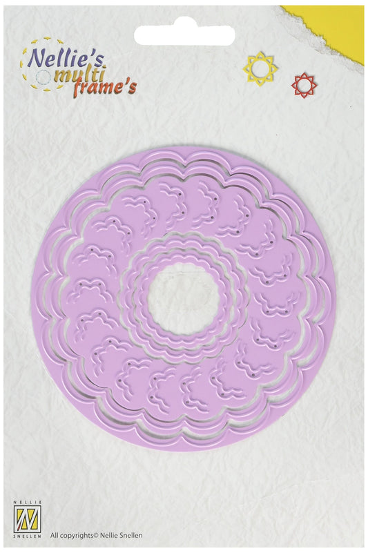 Nellie's Choice Multi Frame Die, Incire Round-5