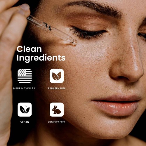 Natural Outcome Hydrating Hyaluronic Acid Serum and 10% Niacinamide Face Serum - Lightweight Anti Aging Facial Serum Set 1 oz Each, Vegan, Cruelty Free & Fragrance Free