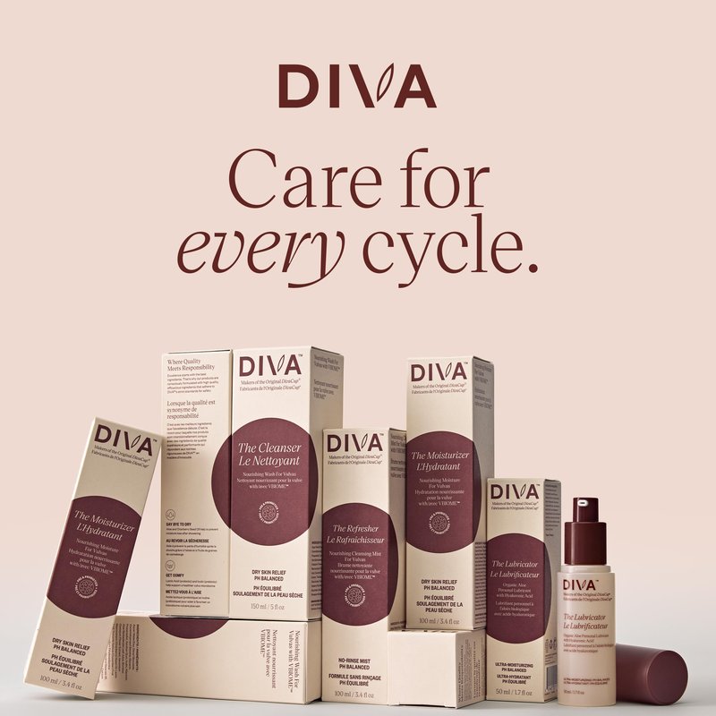 DIVA Cleanser - Gentle, Fragrance-Free & Plant-Based Formula for Daily Freshness - Help Maintain pH Balance - Helps Prevent Dryness & Moisture Loss - Helps Support Healthier Microbiome - 150 mL