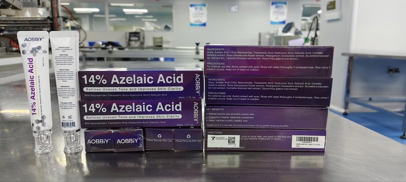 AOBBIY Azelaic Acid Cream for Face – Tone Refining Facial Cream for Skin Clarity & Smoother-Looking Skin, 1 oz