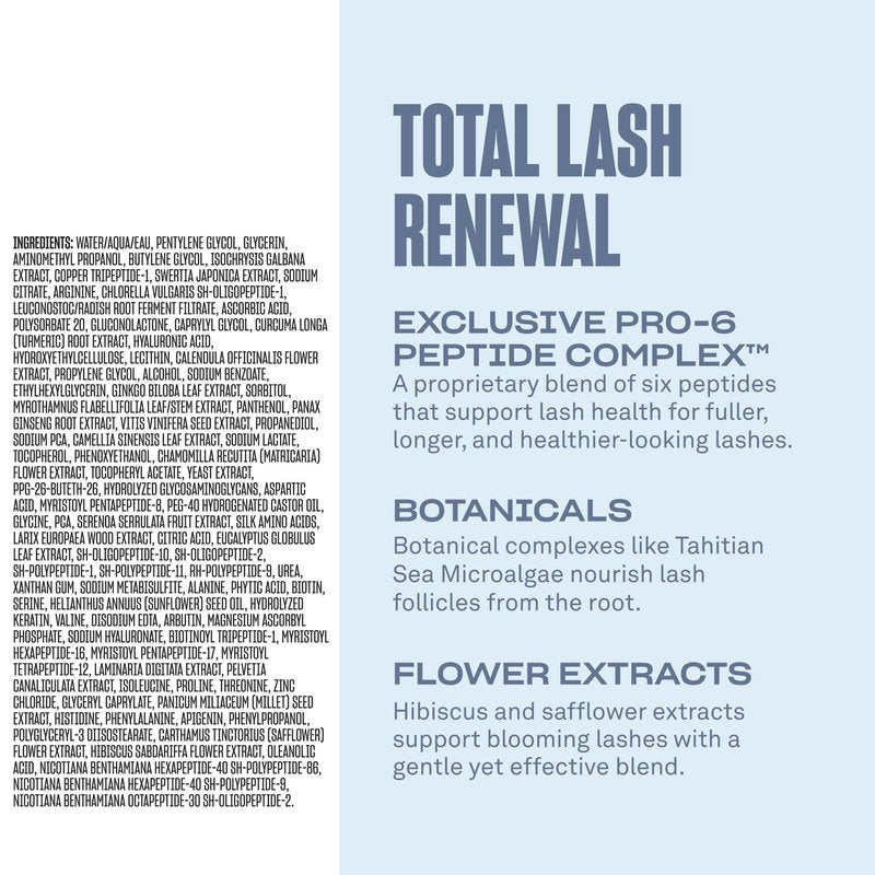BABE ORIGINAL Renewing Lash Serum – Prostaglandin-Free, Peptide-Infused Gentle Lash Serum for Fuller, Longer-Looking Lashes, Lash Enhancing Treatment with Nourishing Botanicals, Vegan & Cruelty-Free