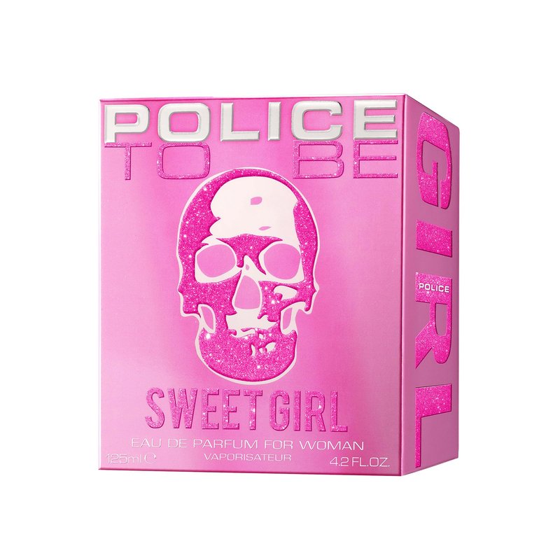 To Be Sweet Girl Fragrance For Woman By Police - Feminine Scent - Gourmand Accords - Housed In A Pretty, Punk Bottle - Mingles Tart-Sweet Fruits And Fresh Florals With Woody Notes - 4.2 Oz EDP Spray