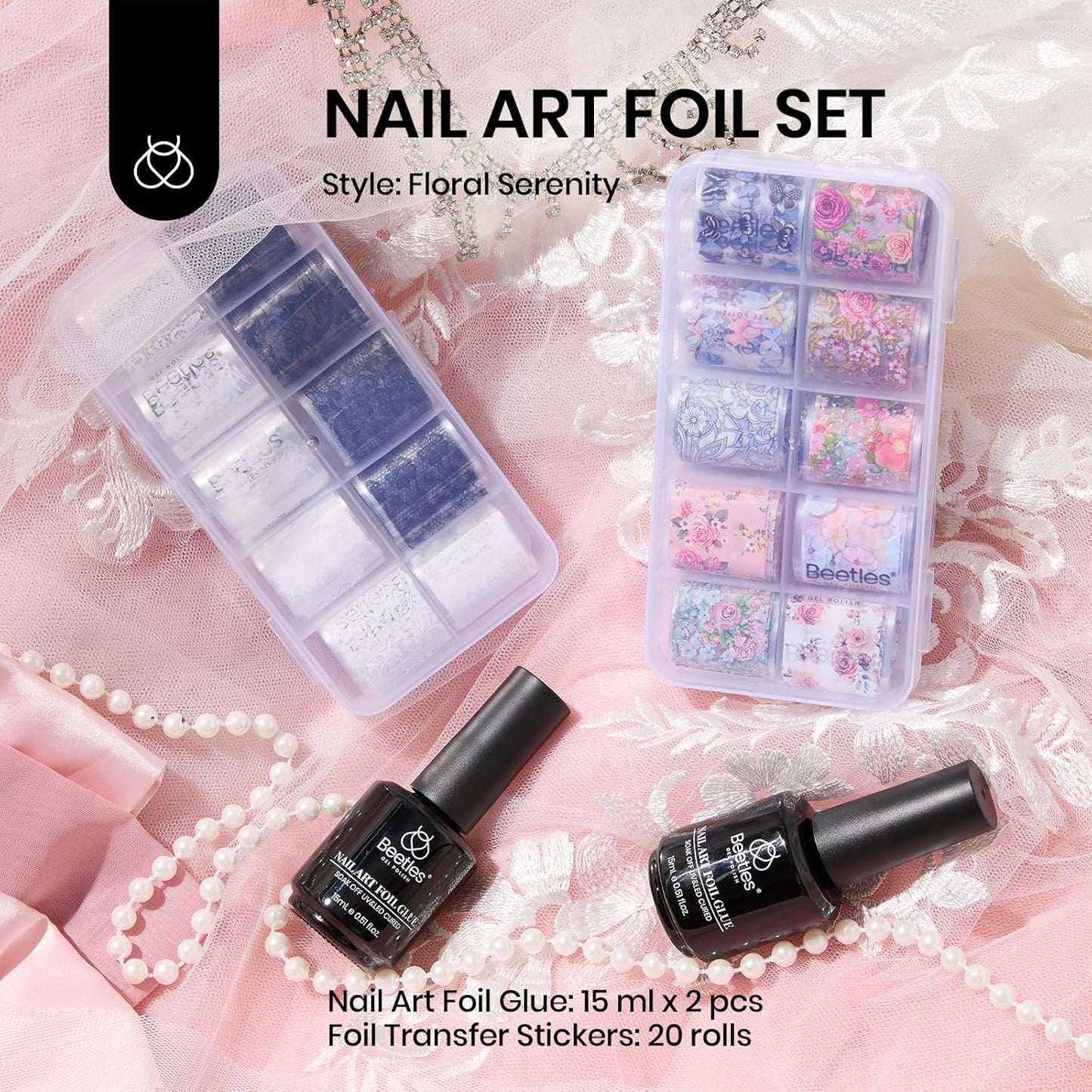 Beetles Liquid Latex for Nail 15ml - Peel off Nail Polish Cuticle Guard with Plastic Nail Care Stick Nails Design Air-Dry Liquid Latex Barrier for Protector Fingers