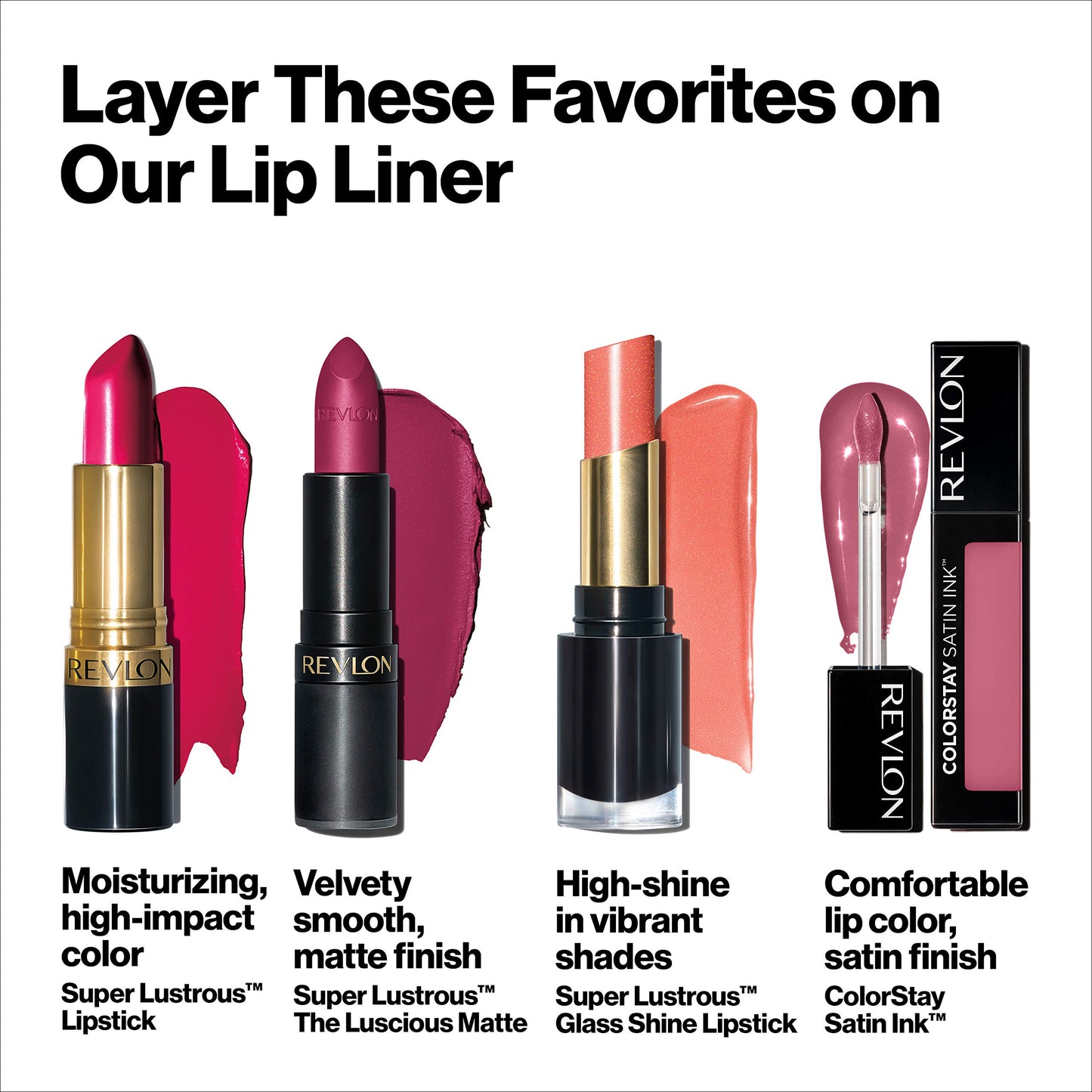 Revlon Colorstay Lip Liner Makeup with Built-In Sharpener, Longwear Rich Colors, Smooth Application, 680 Blush, 0.01 oz