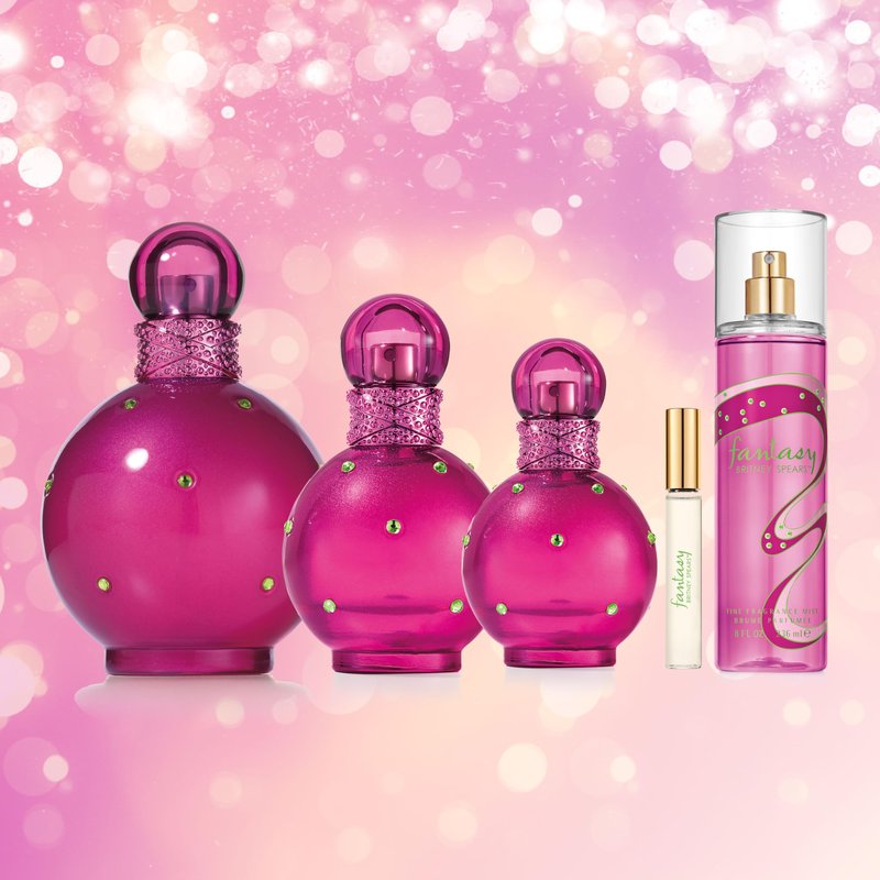 Britney Spears™ Fantasy, Fine Fragrance Body Mist Spray for Women, 8 Fl Oz / 236mL