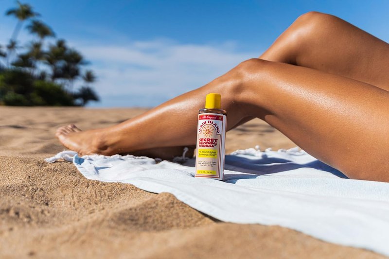 Maui Island Secret Browning Formula - 8 Oz Tanning Lotion for Natural Glow