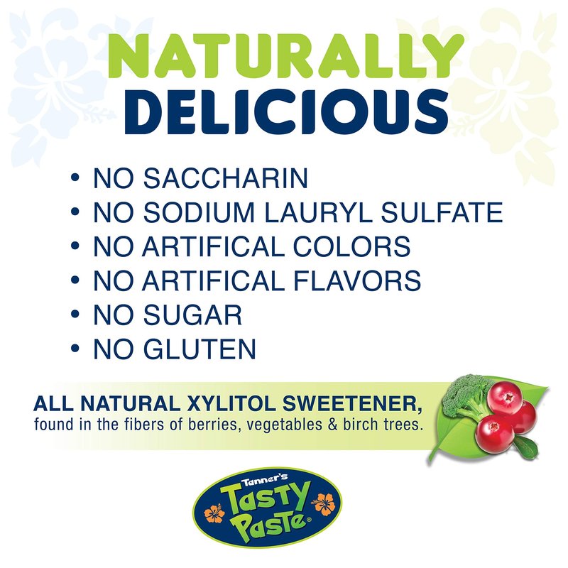 Tanner's Tasty Paste Ooh La La Orange - Anticavity Fluoride Children’s Toothpaste/Great Tasting, Safe, and Effective Orange Flavored Toothpaste for Kids (4.2 oz.)