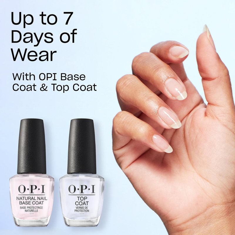 OPI Nail Lacquer Machu Peach-u | Opaque Soft Beige Crème Chip Resistant Nail Polish | Peru Collection