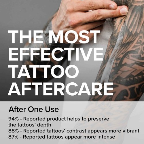 Mad Rabbit Tattoo Balm & Aftercare Cream- Color Enhancement that Revives Old Tattoos, Hydrates New Tattoos, Made With Clean Ingredients + Petroleum Free, Daily Tattoo Lotion Moisturizer & Brightener