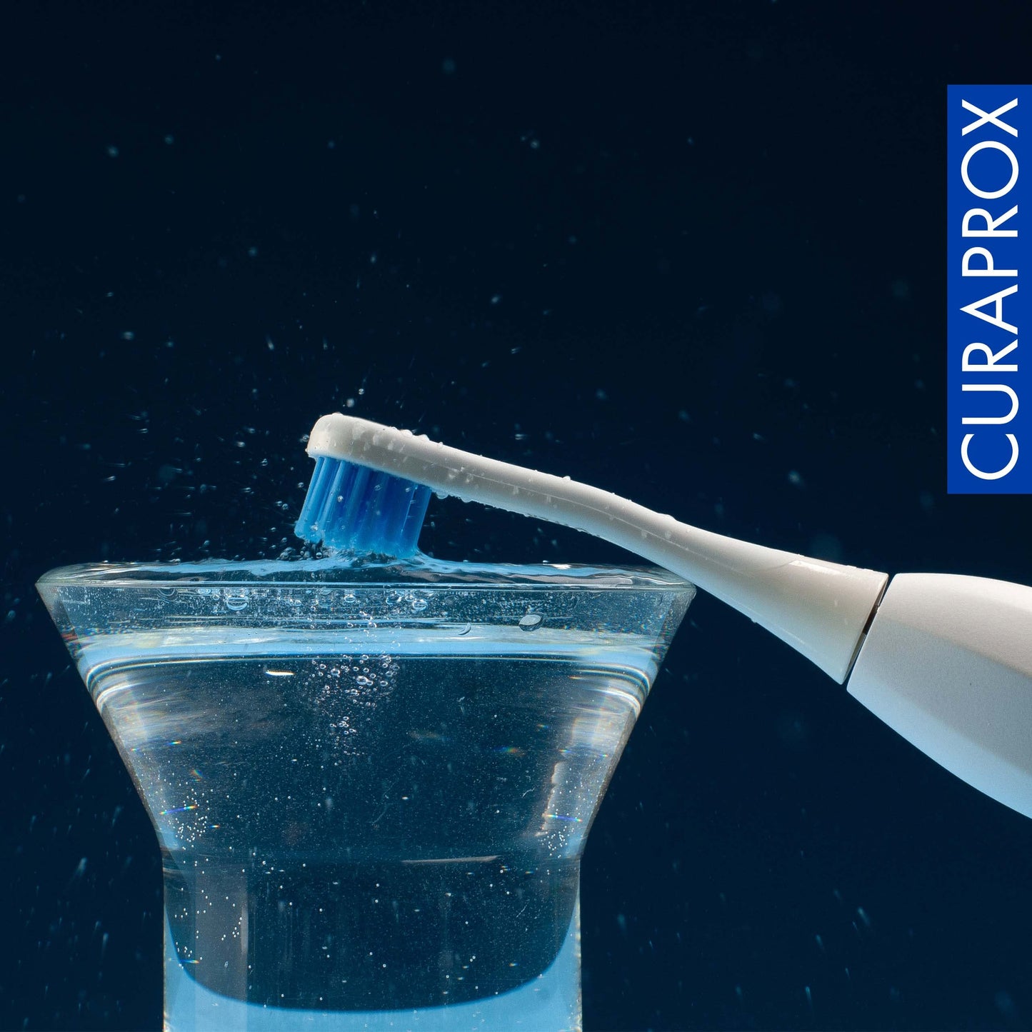 Curaprox Hydrosonic Brush Heads Power Duo – for Healthy Gums, Braces & Implants | Gentle Yet Powerful Sonic Cleaning | 2-Pack | Compatible with All Curaprox Sonic Models | Swiss Made