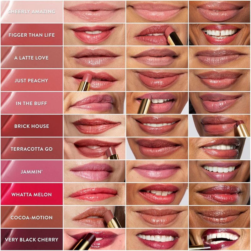 Laura Geller Jelly Balm Tinted Lip Color - Cocoa-Motion | Hydrating Vitamin E, Semi-Shine Finish