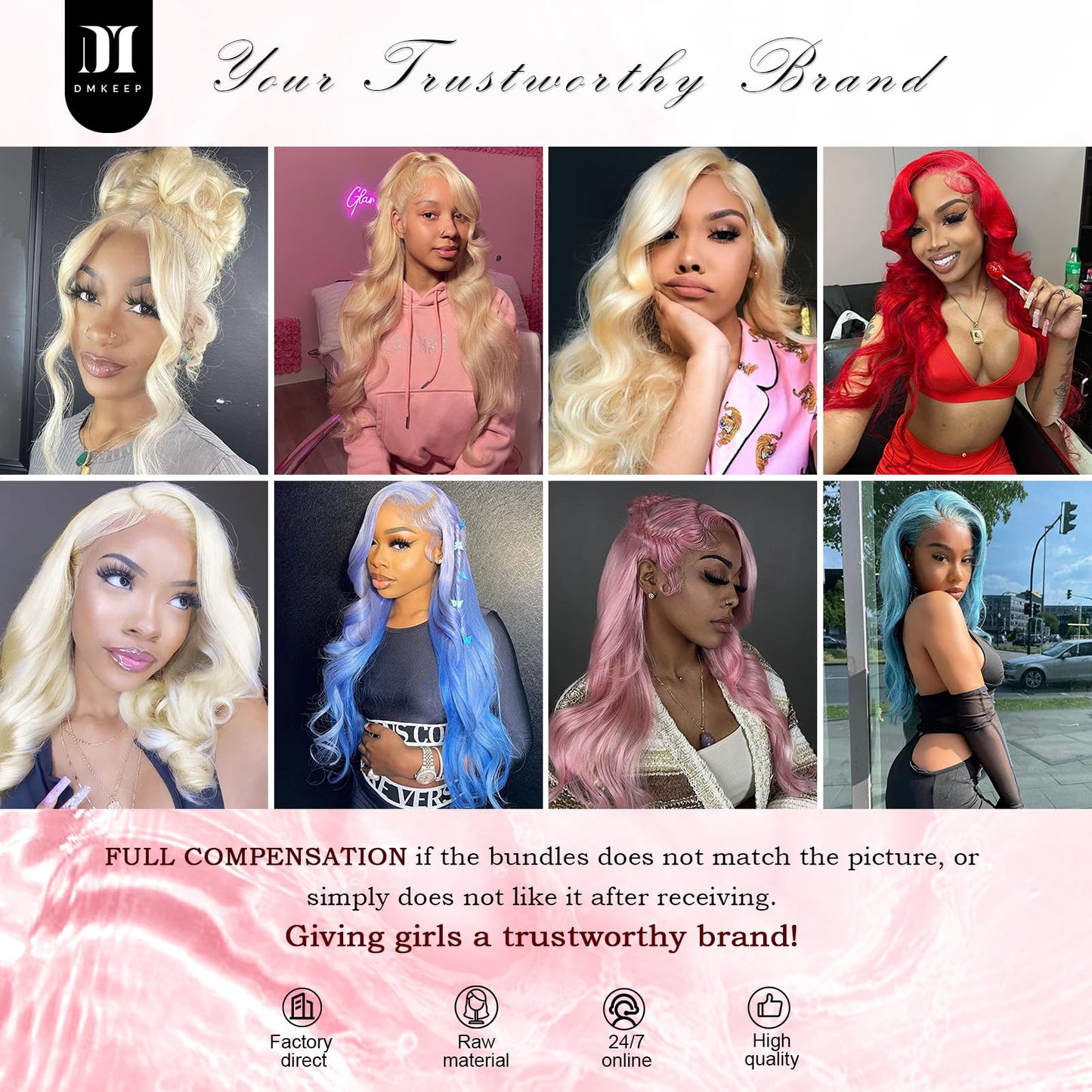 613 Bundles Human Hair 12A Blonde Body Wave Human Hair bundles 100% Unprocessed Brazilian Raw Virgin Bundles Single 613 Weave Extensions for Women 16 Inch