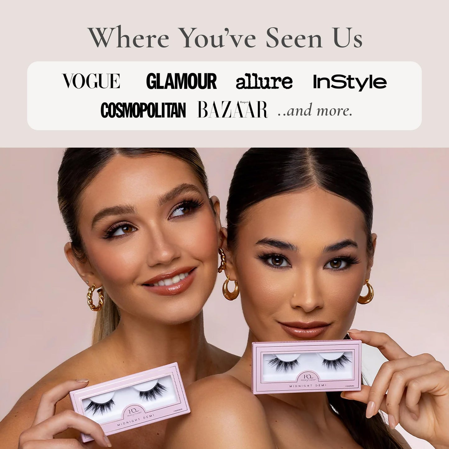 House of Lashes Eyelash Glue - Latex-Free formual for Sensitive Eyes - Effective for All Day Wear Clear Lash Glue for Strip Lashes, 2 Count
