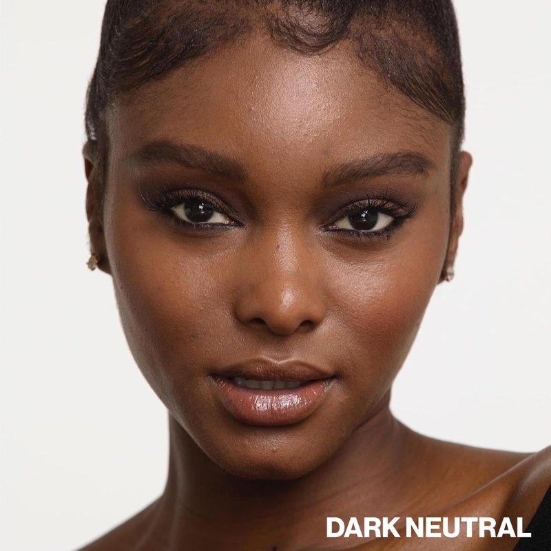 Smashbox Halo Healthy Glow Tinted Moisturizer with SPF 25 | 24-Hour Hydrating Skin Tint with Buildable Coverage and Dewy Finish | Hyaluronic Acid & Niacinamide for Face, Dark Neutral, 0.41 Fl Oz