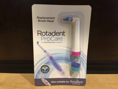 Rotadent Procare & Contour Elongated Long Head - This Will Not Fit The Classic or Legacy or Plus Model