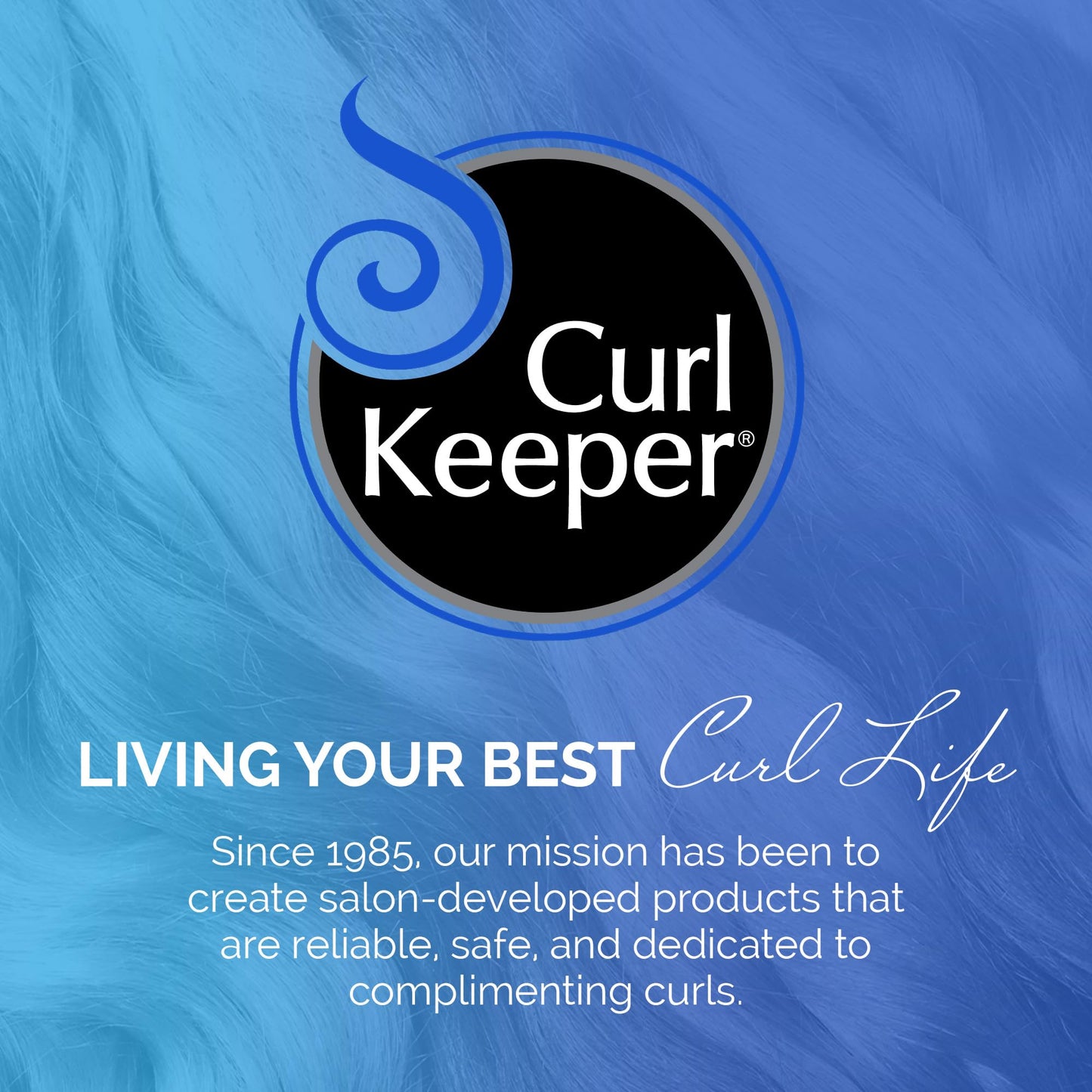 CURLY HAIR SOLUTIONS Curl Keeper H2O Water Bottle,12oz