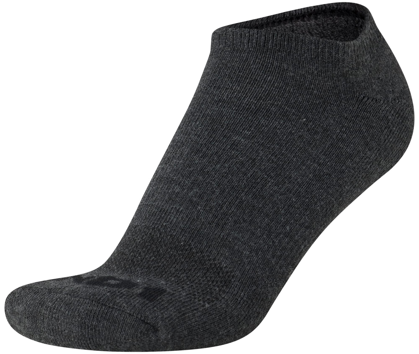 AND1 Men's Athletic Socks - Cushion Comfort No Show Socks (24 Pack), Size 6-12.5, Grey/Black